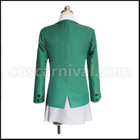 Orange Murasaka Azusa Cosplay Costume coscarnival - Back View