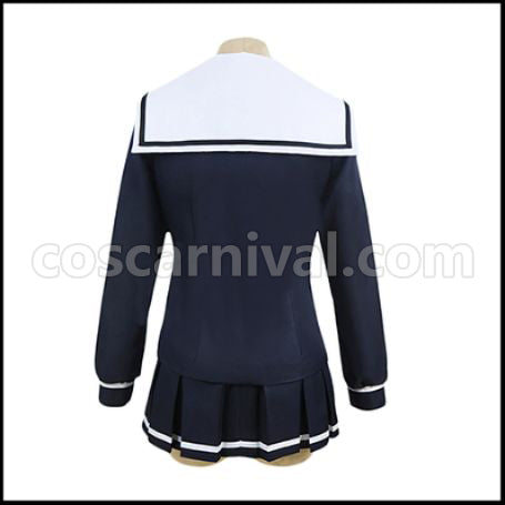First Love Monster Kaho Nikaido Cosplay Costume coscarnival - Back View
