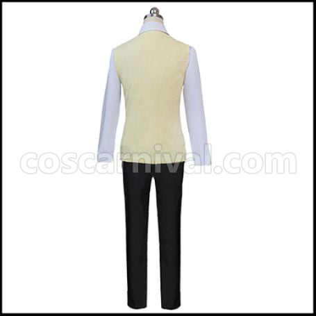 The Morose Mononokean Hanae Ashiya Cosplay Costume coscarnival - Back View