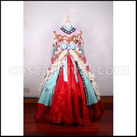 Magi Ren Kougyoku Kou Empire Cosplay Costume coscarnival - Front View