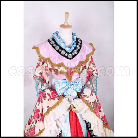 Magi Ren Kougyoku Kou Empire Cosplay Costume coscarnival - Side Profile