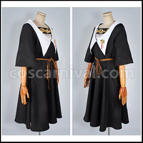 Magi Labyrinth Arc Sphintus Carmen Cosplay Costume coscarnival - Back View
