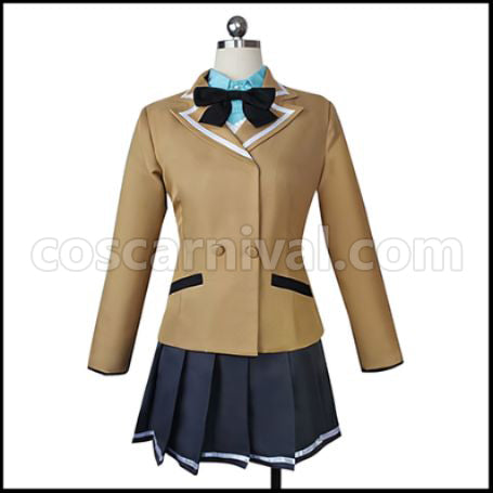 Regalia: The Three Sacred Stars Yuinshiel Asteria Cosplay Costume coscarnival - Front View