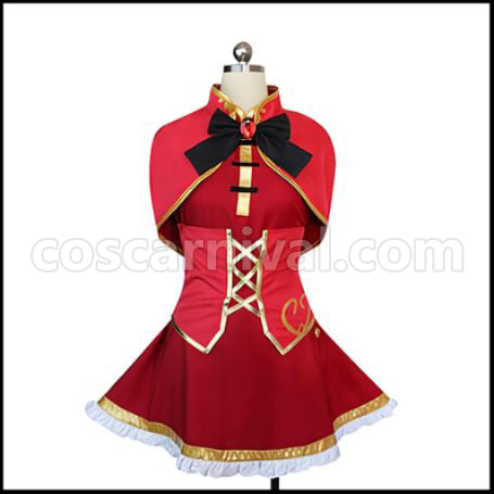 Ange Vierge Elle Cosplay Costume coscarnival - Front View