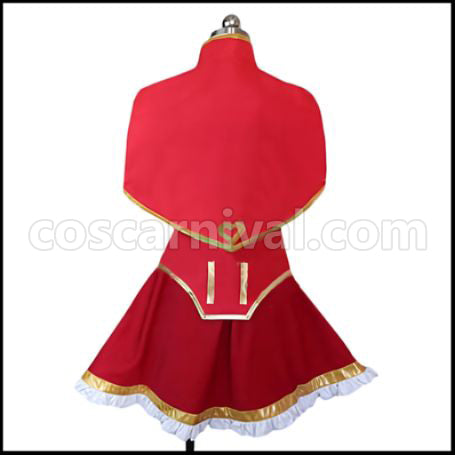 Ange Vierge Elle Cosplay Costume coscarnival - Back View