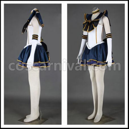 Sailor Moon Setsuna Meioh Cosplay Costume coscarnival - Back View