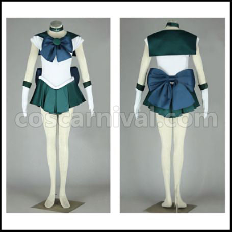 Sailor Moon Michiru Kaioh Cosplay Costume coscarnival - Front View