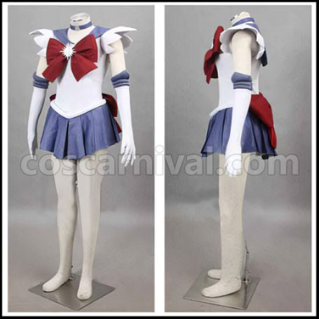 Sailor Moon Hotaru Tomoe Cosplay Costume coscarnival - Back View