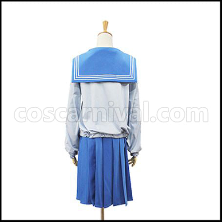Sailor Moon Ami Mizuno Uniform Cosplay Costume coscarnival - Back View