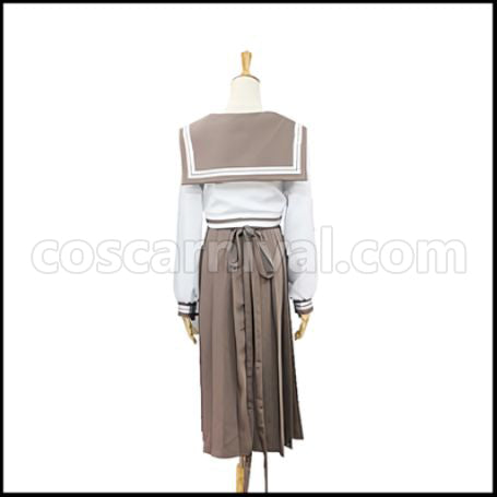 Sailor Moon Makoto Kino Uniform Cosplay Costume coscarnival - Back View