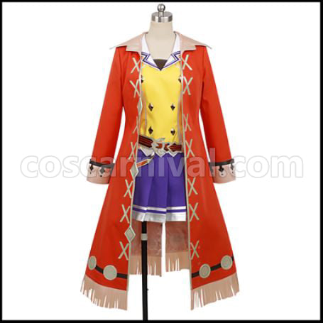 Uma Musume Pretty Derby El Condor Pasa Cosplay Costume coscarnival - Front View