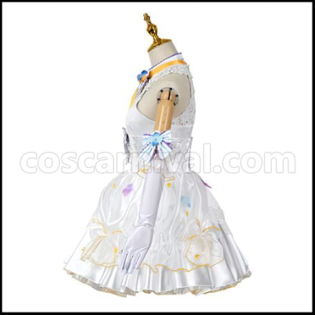 Love Live! liella Chisato Arashi Bride Cosplay Costume coscarnival - Back View
