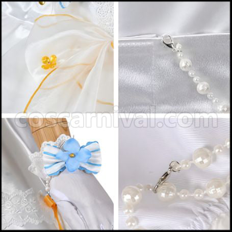 Love Live! liella Sumire Heianna Bride Cosplay Costume coscarnival - Collar Design