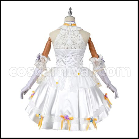 Love Live! liella Ren Hazuki Bride Cosplay Costume coscarnival - Side Profile