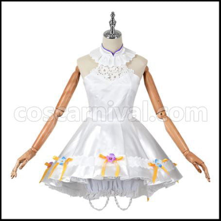 Love Live! liella Ren Hazuki Bride Cosplay Costume coscarnival - Detail Close-up