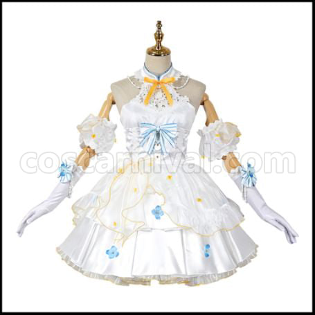 Love Live! liella Tan Kuuku Bride Cosplay Costume coscarnival - Front View