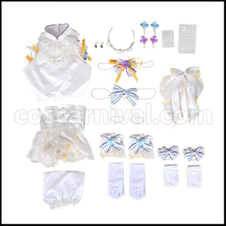 Love Live! liella Ren Hazuki Bride Cosplay Costume coscarnival - Pocket Design