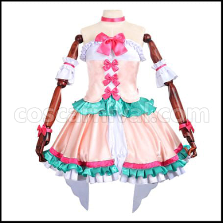 BanG Dream! Maruyama Aya Cosplay Costume coscarnival - Front View