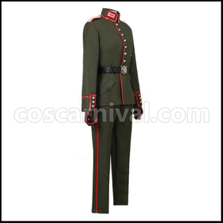 The Saga of Tanya the Evil Lergen Cosplay Costume coscarnival - Back View