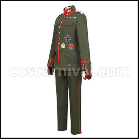 The Saga of Tanya the Evil Charib Cosplay Costume coscarnival - Back View