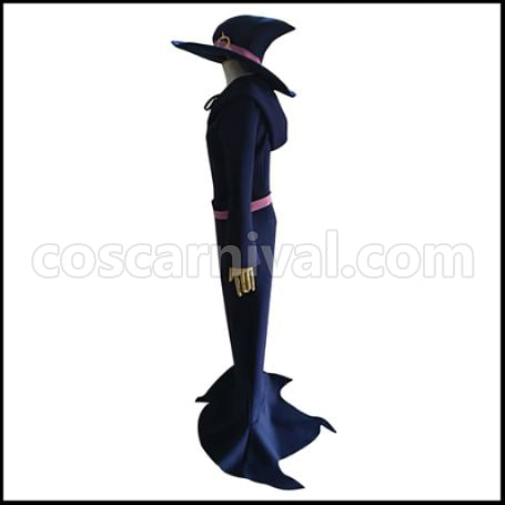Little Witch Academia Sucy Manbavaran Cosplay Costume coscarnival - Back View