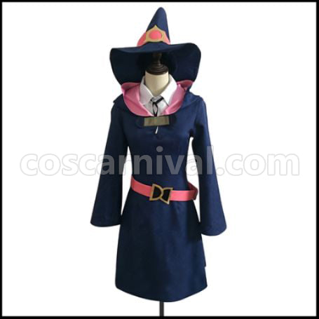 Little Witch Academia Atsuko Kagari Cosplay Costume coscarnival - Front View