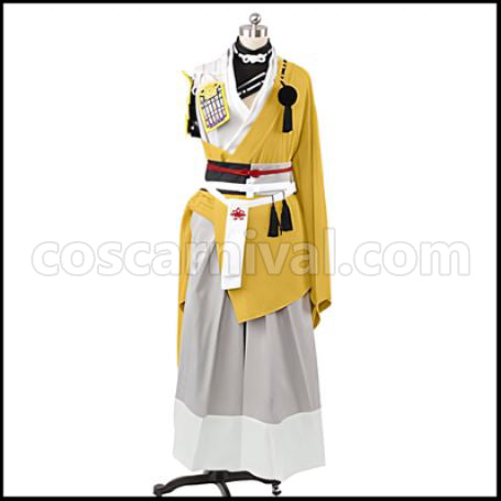 Touken Ranbu Tachi Danshi Kogitsunemaru Cosplay Costume coscarnival - Back View