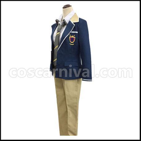 Masamune-kun's Revenge Masamune Makabe Cosplay Costume coscarnival - Back View