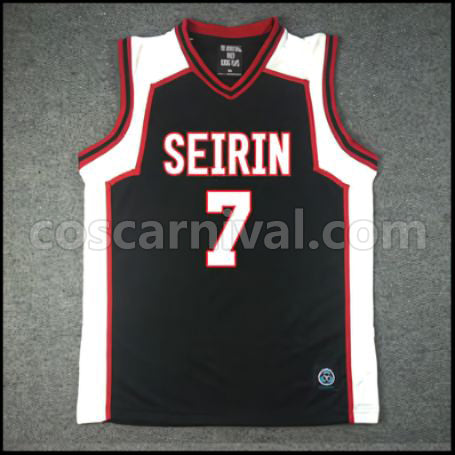 Kuroko's Basketball Seirin High School No. 7 Teppei Kiyoshi Cosplay Costume coscarnival - Front View