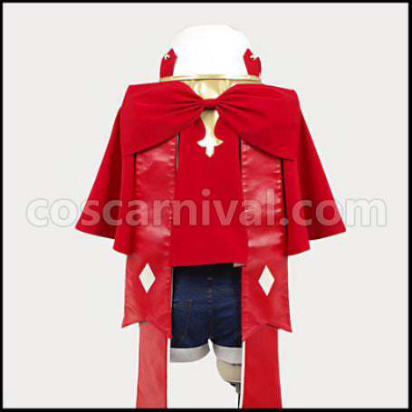 Macross F Movie Sheryl Nome Obelisk Outfit + Wig 2 Piece Set coscarnival - Cuff Style