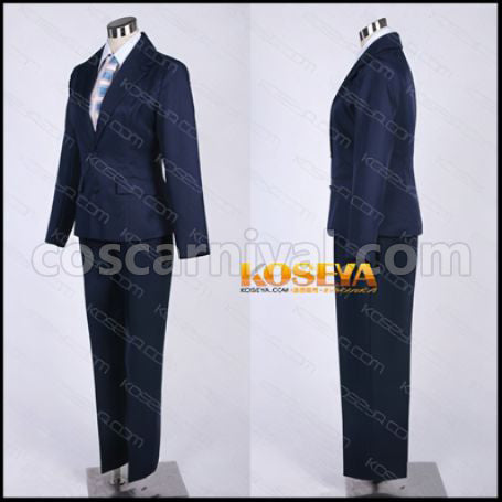 DRAMAtical Murder Virus Cosplay Costume coscarnival - Back View