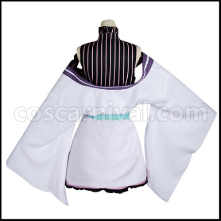 Urara Meirochou Yukimi Koume Cosplay Costume coscarnival - Back View