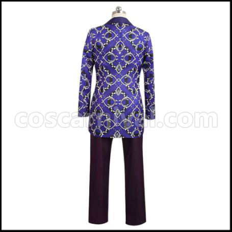 A3! Winter Group Mikage Hisoka Floral Uniform Cosplay Costume coscarnival - Back View