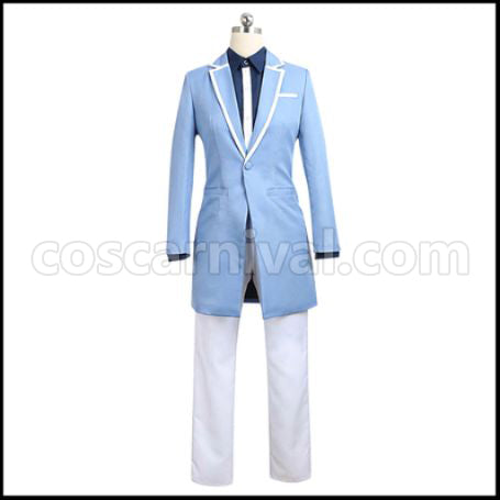 A3! Winter Group MANKAI Declaration Tsukioka Tsumugi Cosplay Costume coscarnival - Front View