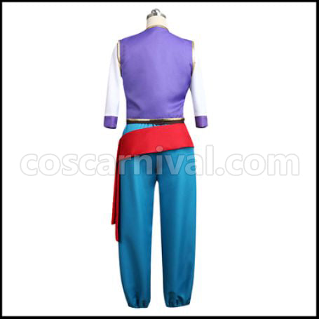 A3! Summer Group Water me Seeking Our Water Ikaruga Misumi Cosplay Costume coscarnival - Back View