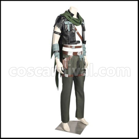 A3! Fushimi Omi The Vagabond "Ihoujin" Cosplay Costume coscarnival - Back View