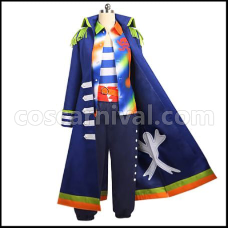 A3! Anchors Aweigh! Sky Pirates Ikaruga Misumi Cosplay Costume coscarnival - Front View