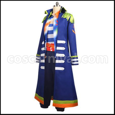 A3! Anchors Aweigh! Sky Pirates Ikaruga Misumi Cosplay Costume coscarnival - Back View