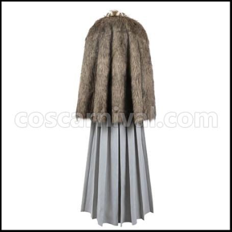 Elden Ring Snow Witch Rena Cosplay Costume coscarnival - Back View