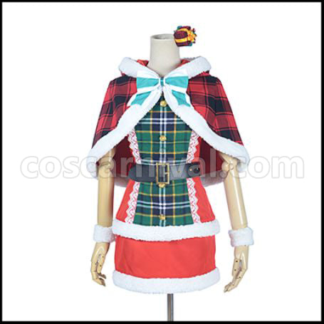 Love Live! UR Christmas Edition Eri Ayase After Awakening Cosplay Costume coscarnival - Front View
