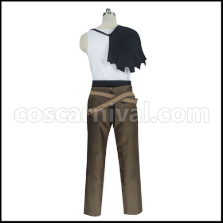 Black Clover Yami Sukehiro/Miya Sukehiro Cosplay Costume coscarnival - Back View