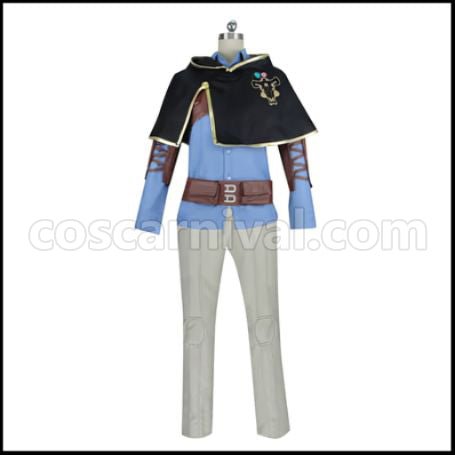 Black Clover Yuno Cosplay Costume coscarnival - Detail Close-up