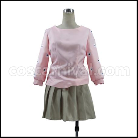 K Kukuri Yukizome Cosplay Costume coscarnival - Front View