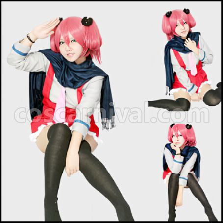 Love, Chunibyo & Other Delusions Heart Throb Satone Shichimiya Cosplay Costume coscarnival - Front View
