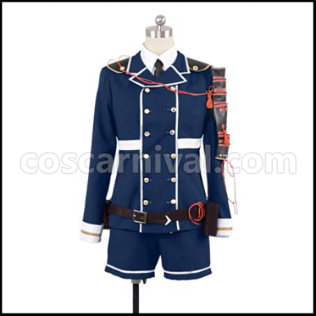 Touken Ranbu Tantou Danshi Yagen Toushirou Cosplay Costume coscarnival - Front View