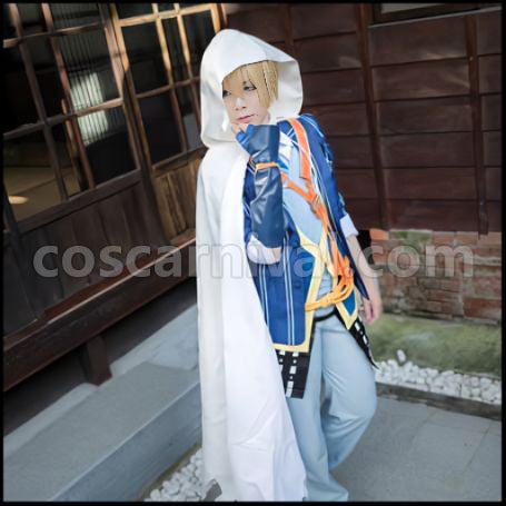 Touken Ranbu Uchigatana Swordsman Yamanbagiri Kunihiro Cosplay Costume coscarnival - Back View