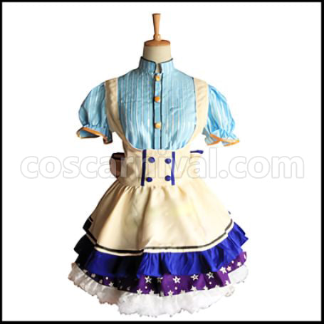 Love Live! SR November Apron Edition Awakening After Nozomi Tojo Cosplay Costume coscarnival - Front View
