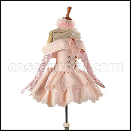 Love Live! SR Party Wedding Dress Edition Awakening After Maki Nishikino Cosplay Costume coscarnival - Back View