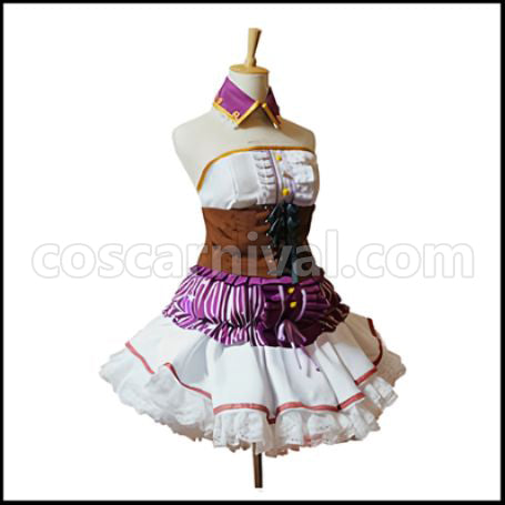 Love Live! SR 3 Month Flower Edition Awakening After Nozomi Tojo Cosplay Costume coscarnival - Back View