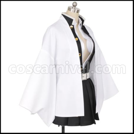 Demon Slayer: Kimetsu no Yaiba Love Pillar Mitsuri Kanroji Cosplay Costume coscarnival - Back View